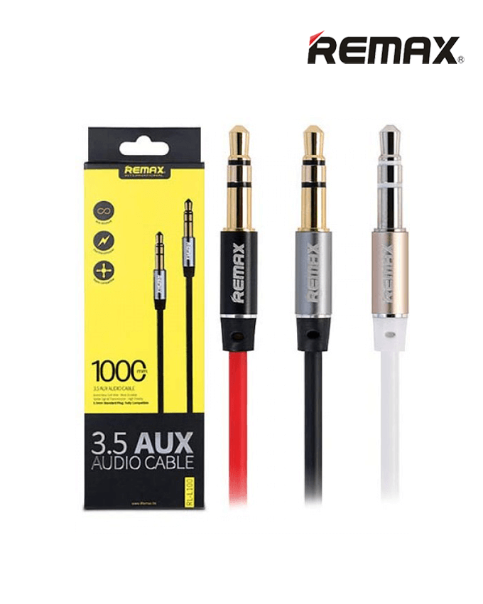 Remax RL-L100 3.5mm AUX Audio Cable - 1m